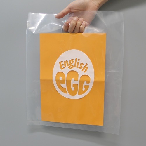 잉글리쉬 egg (Pe투명비닐쇼핑백)
